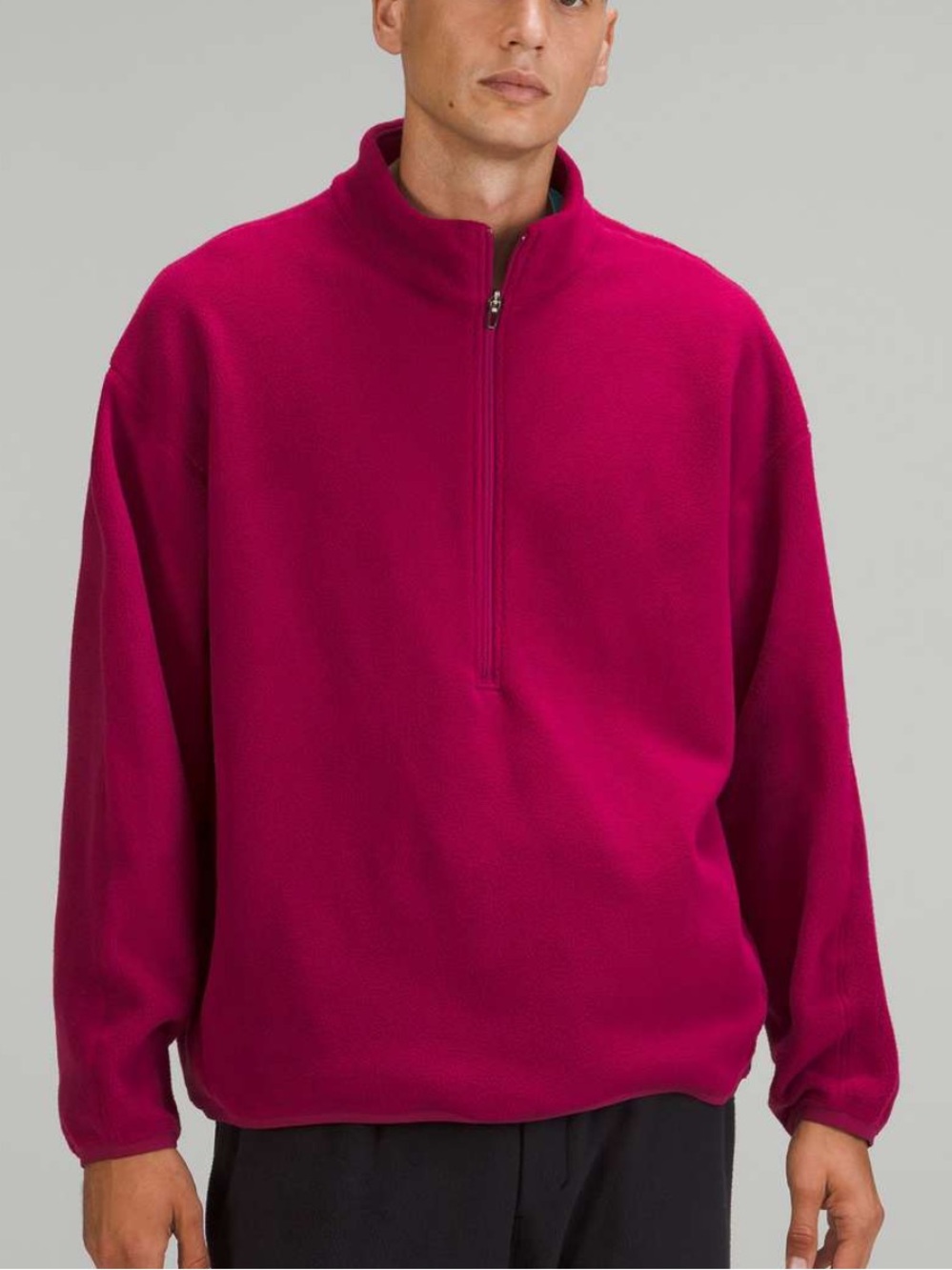 Lululemon Oversized-Fit Fleece Half Zip
Pomegranate L